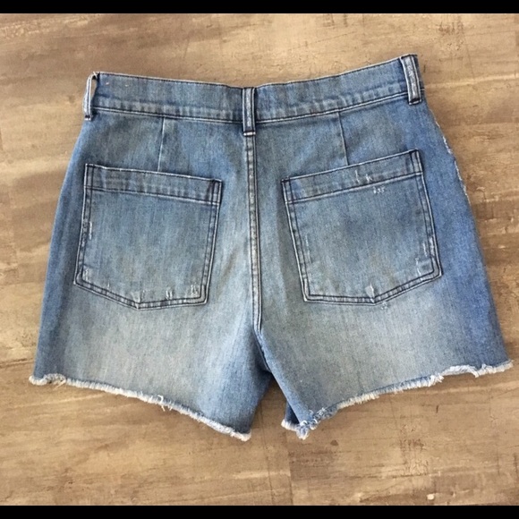 Madewell High Rise Shorts - Button Fly Edition - Picture 6 of 8